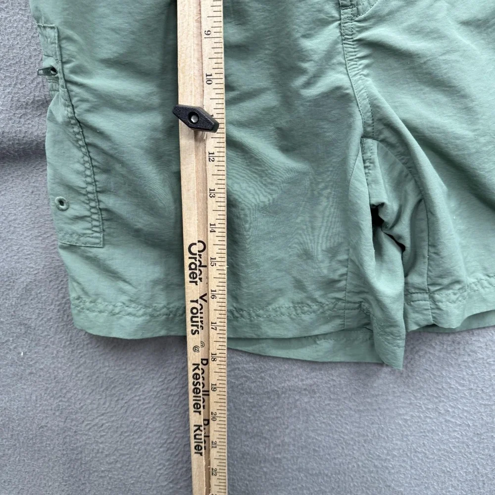 Tommy Bahama Swim Shorts Mens Small Green Solid Trunks Mesh Lined Cargo Beach‎